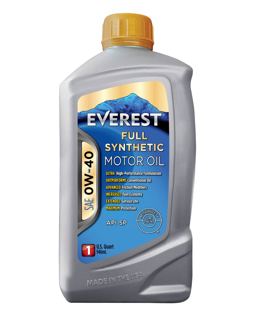 EVEREST Full Synthetic SAE 0W-40 SP Motor Oil